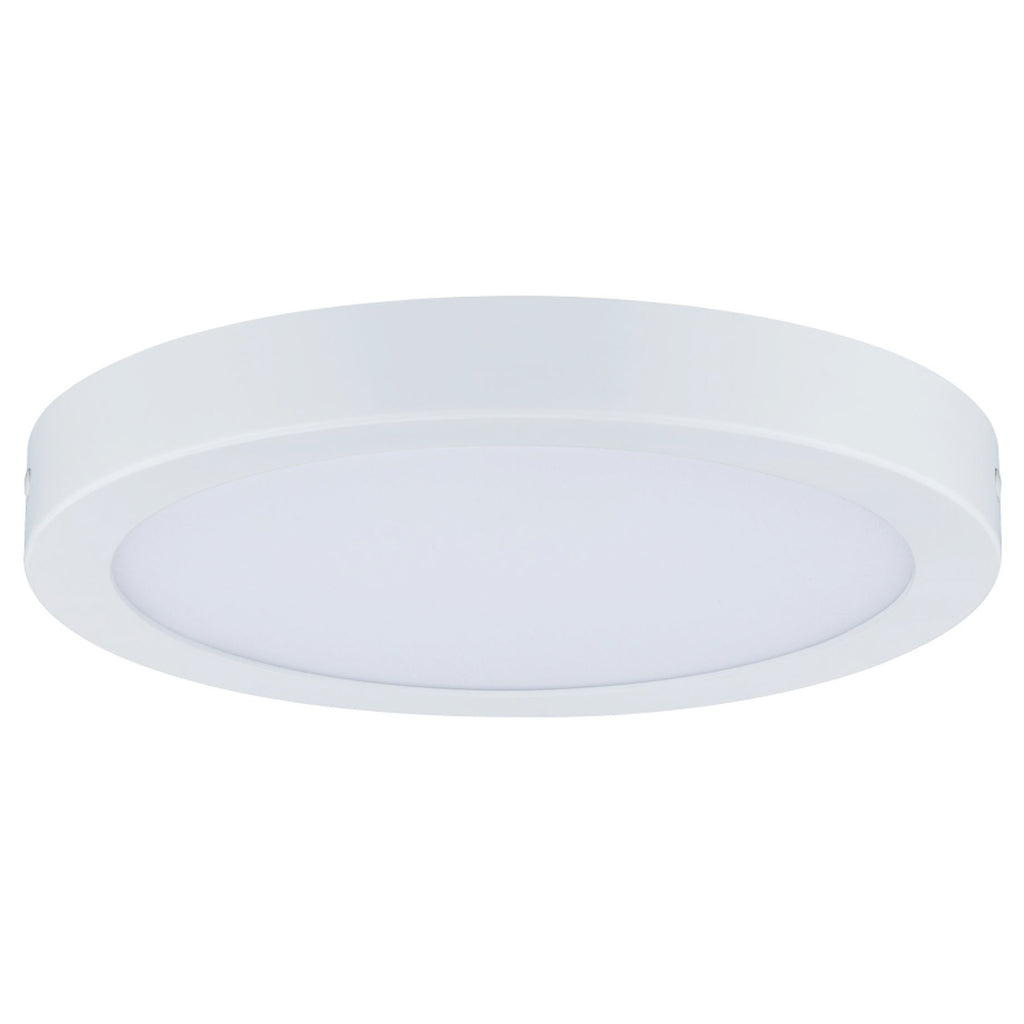 LED-panel Abia rund hvit matt Ø30 cm 22W varmhvit bakside