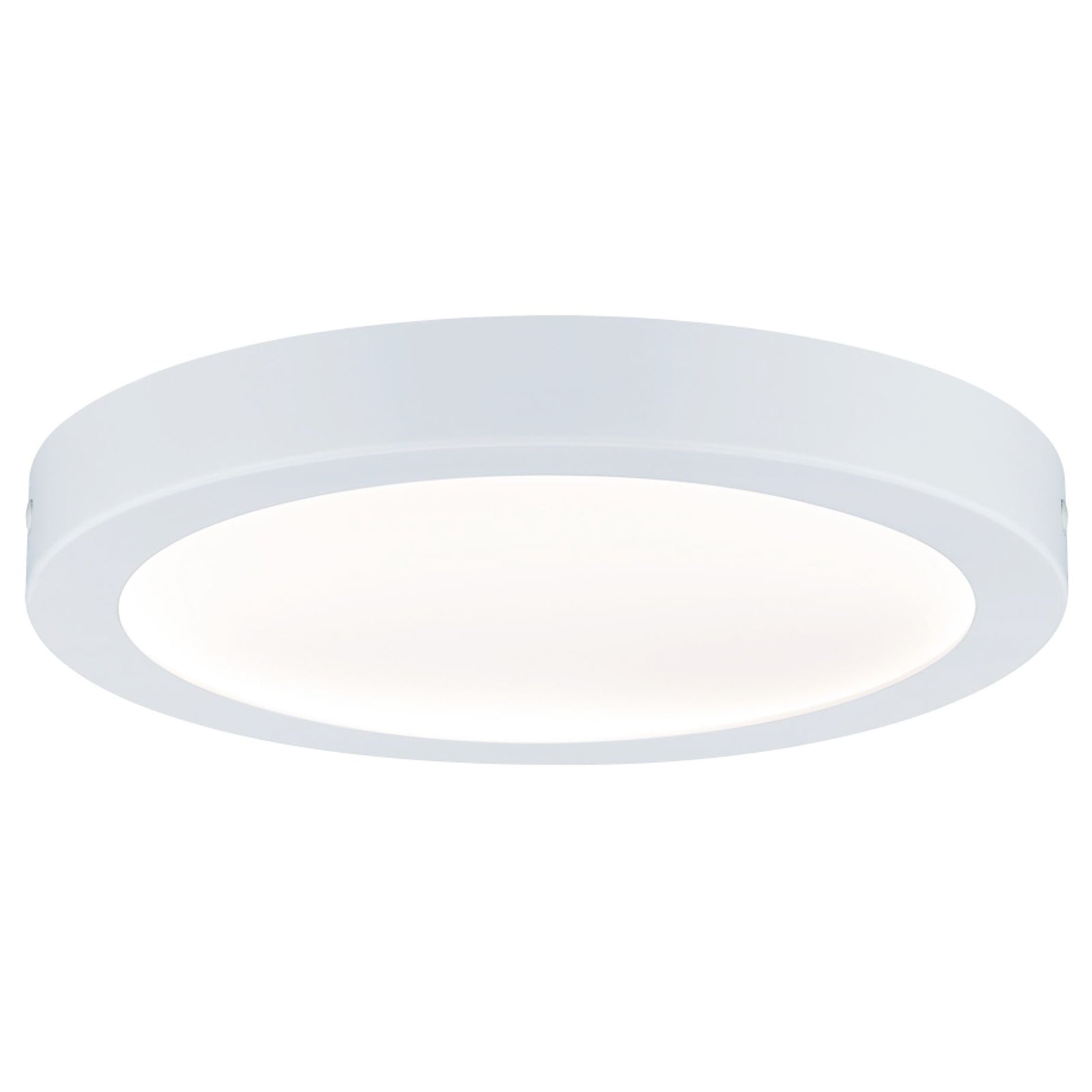Detalj av LED-panel Abia rund hvit matt Ø30 cm 22W varmhvit