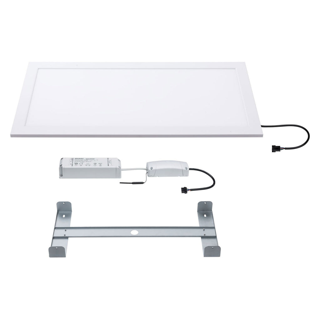 LED-panel Amaris 60x30 cm RGBW Zigbee dimbar hvit fargevalg