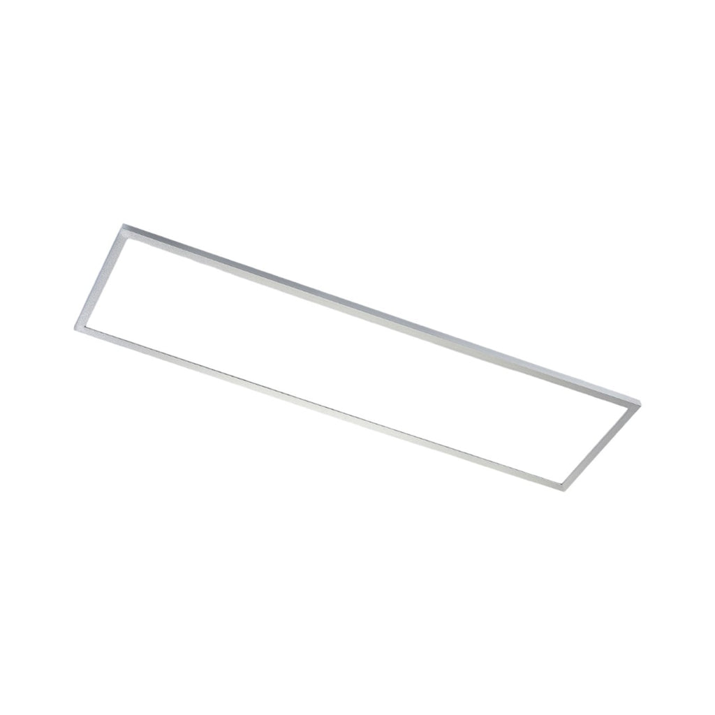 LED-panel Arthur sølv 120x30 cm montert i tak