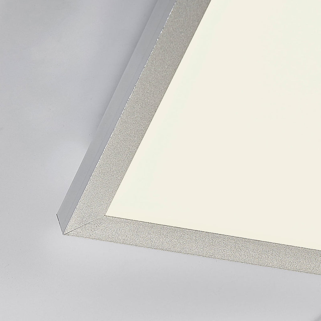 LED-panel Arthur sølv 120x30 cm sideprofil
