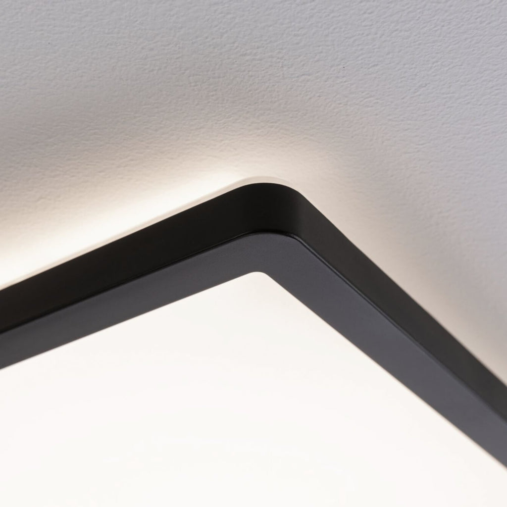 LED-panel Atria Shine 29x29 cm 16W varmhvit svart bakside