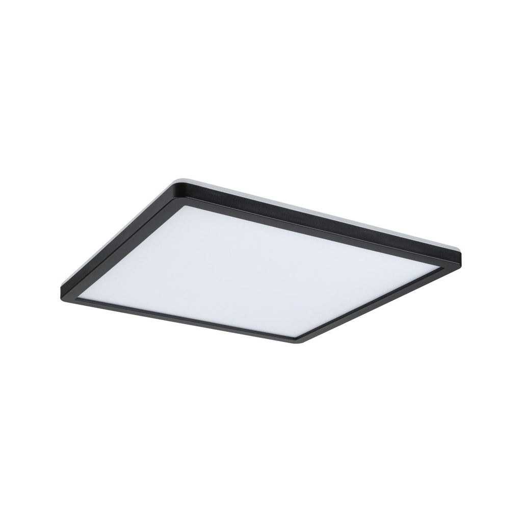 LED-panel Atria Shine 29x29 cm 16W varmhvit svart detalj
