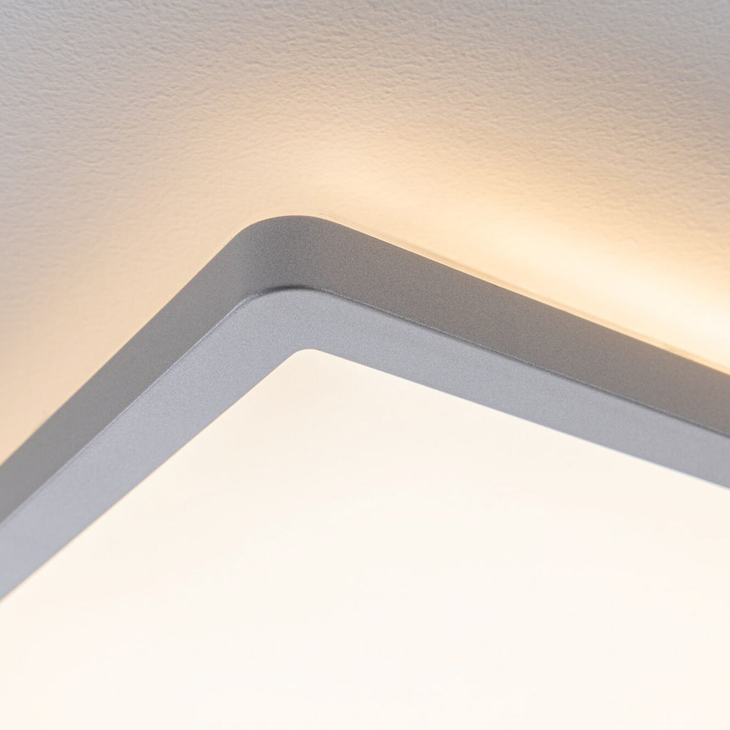 LED-panel Atria Shine 3-step dimbar matt krom 42x42 cm 22W bakside