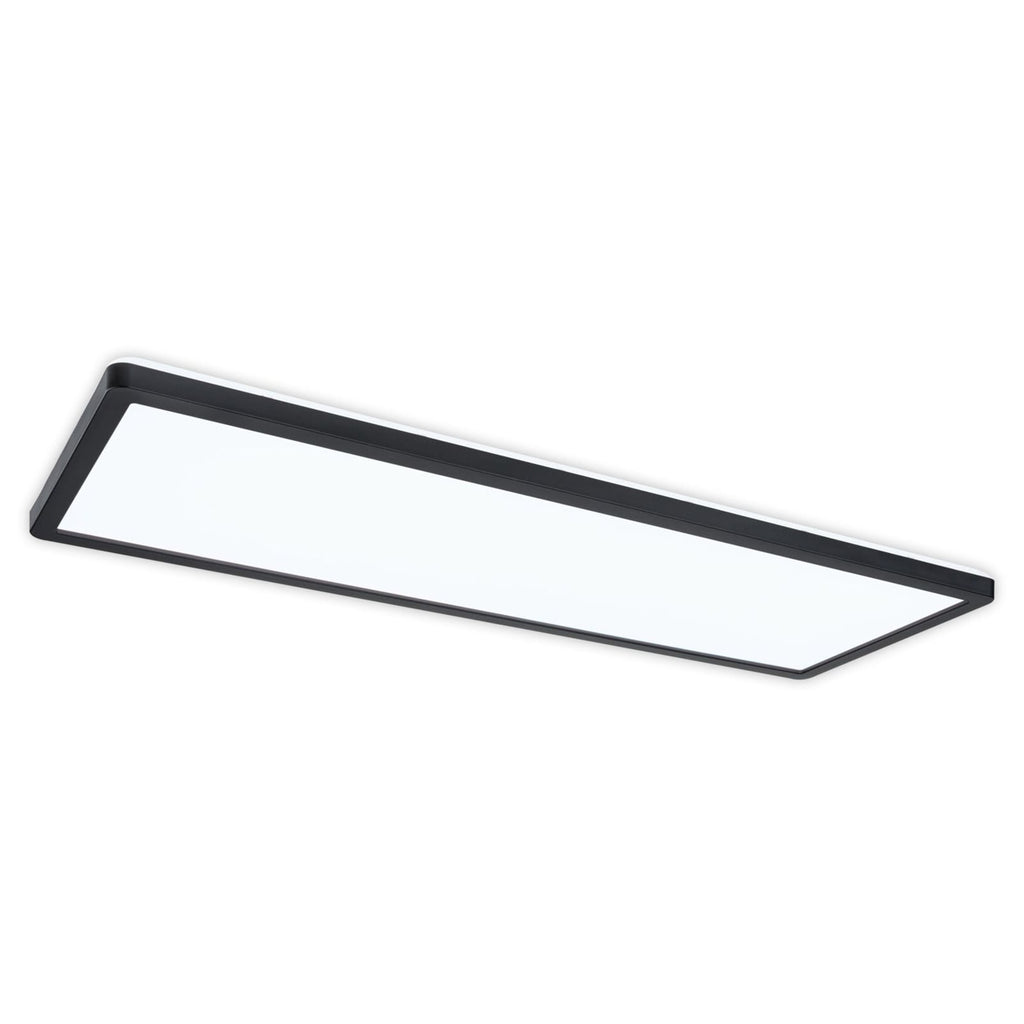 LED-panel Atria Shine 3-step svart 58x20 cm forfra