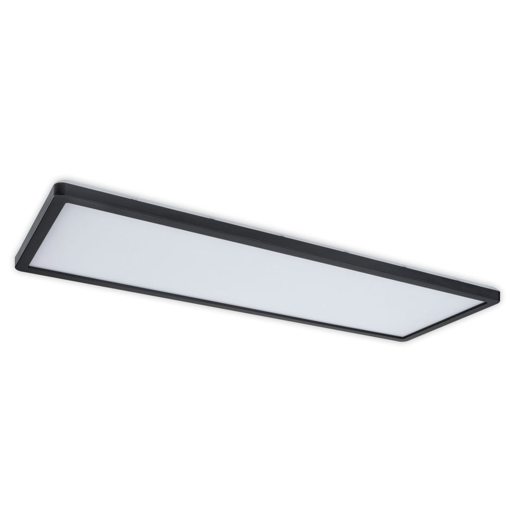 LED-panel Atria Shine 3-step svart 58x20 cm bakside