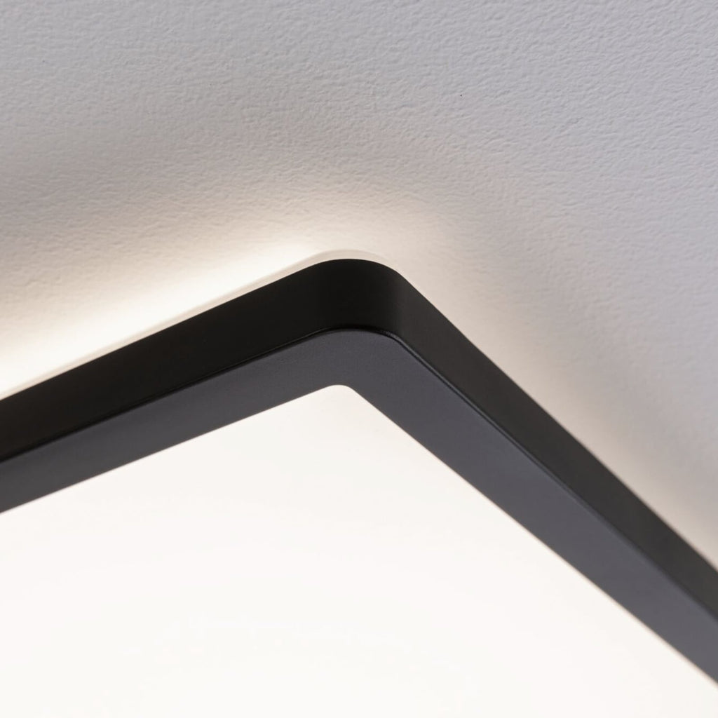 LED-panel Atria Shine dimbar svart 58x20 cm bakside