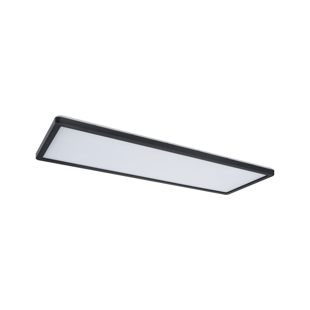 LED-panel Atria Shine dimbar svart 58x20 cm detalj