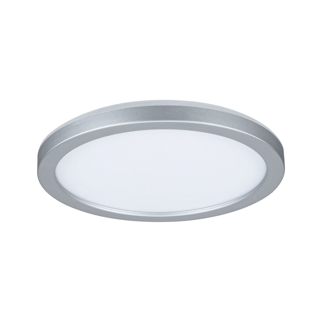 LED-panel Atria Shine rund krom matt bakside