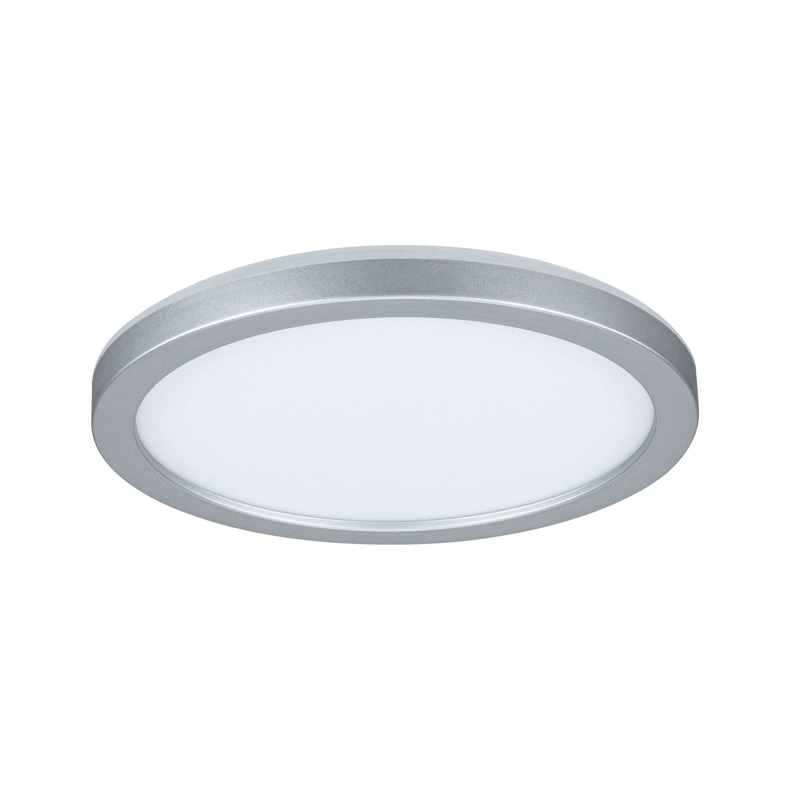 LED-panel Atria Shine rund krom matt bakside
