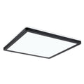 LED-panel Atria Shine svart 29x29 cm 16W Paulmann forfra