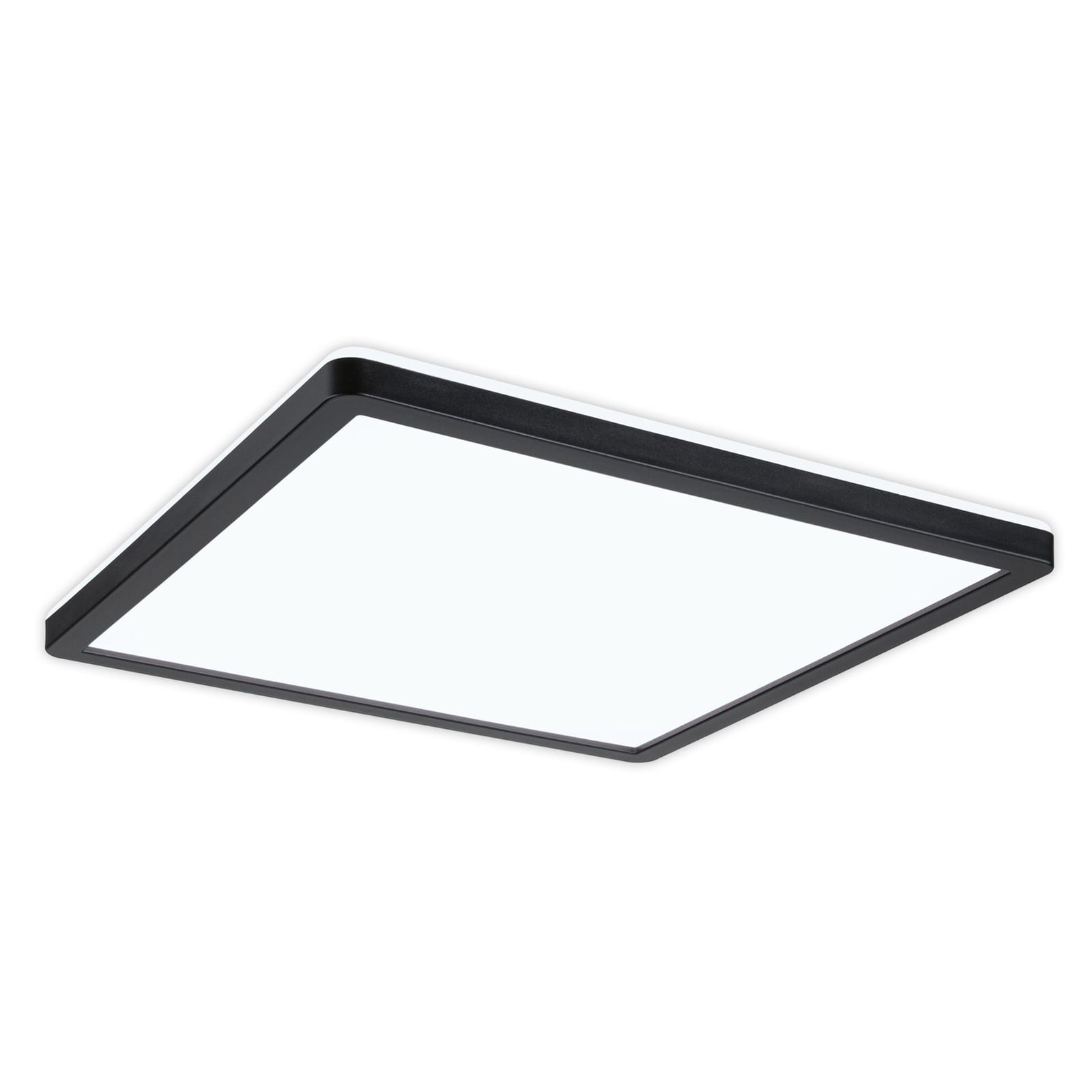 LED-panel Atria Shine svart 29x29 cm 16W Paulmann forfra