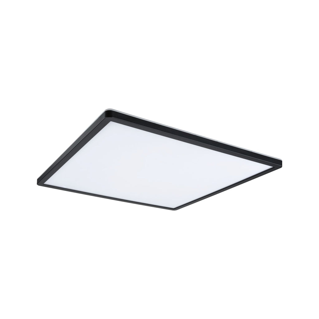 LED-panel Atria Shine svart 42x42 cm dimbar 3000K 22W bakside