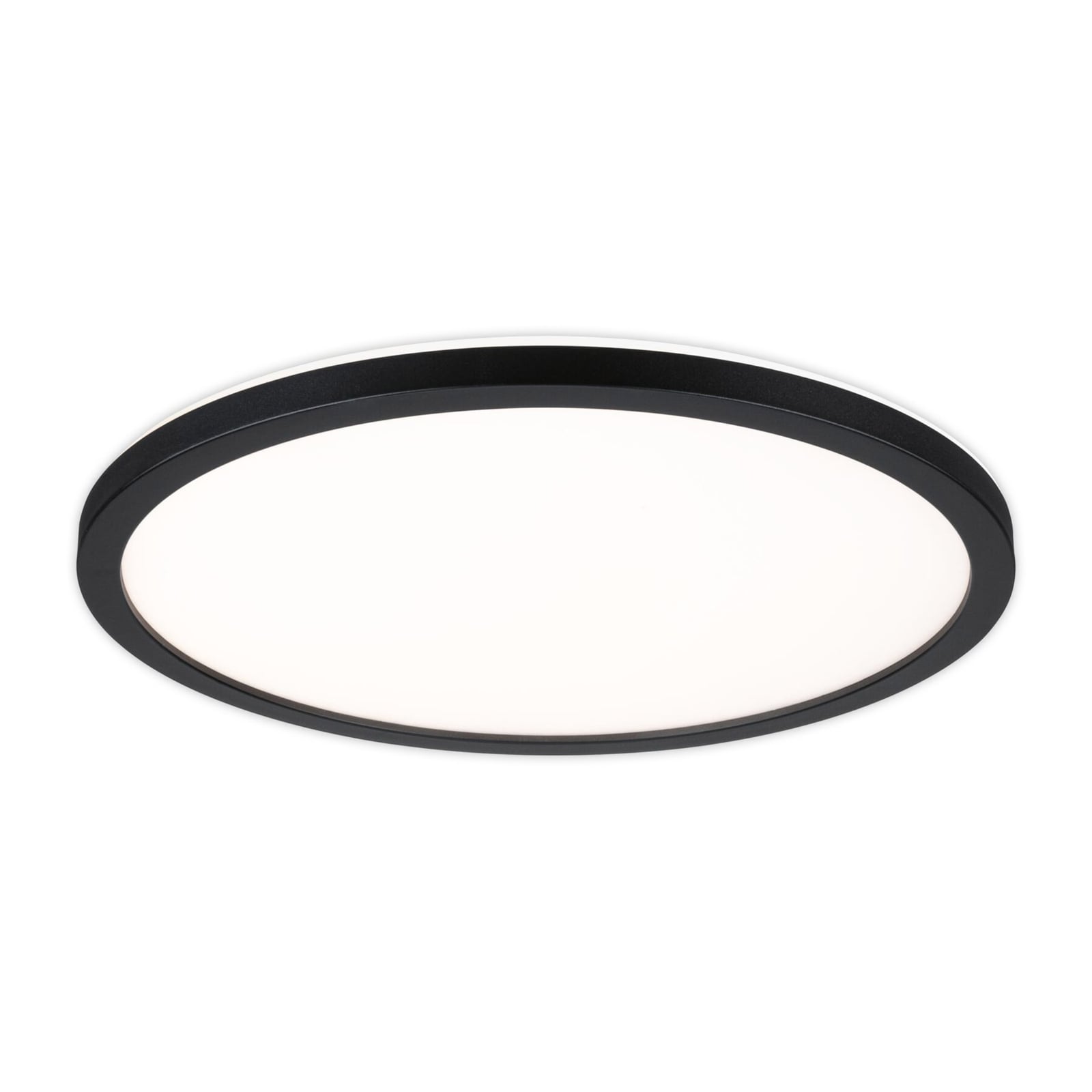 LED-panel Atria Shine taklampe svart forfra