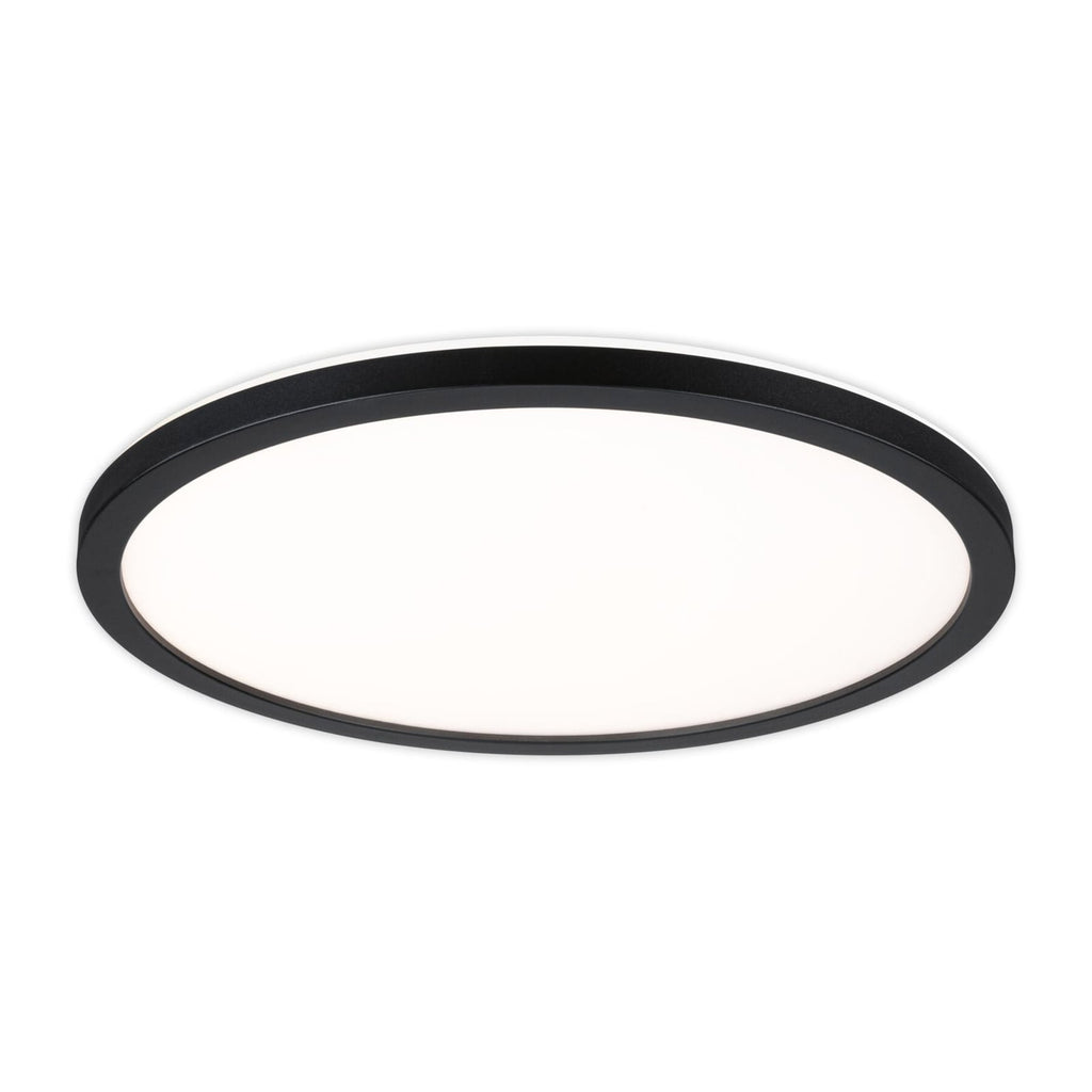 LED-panel Atria Shine taklampe svart forfra
