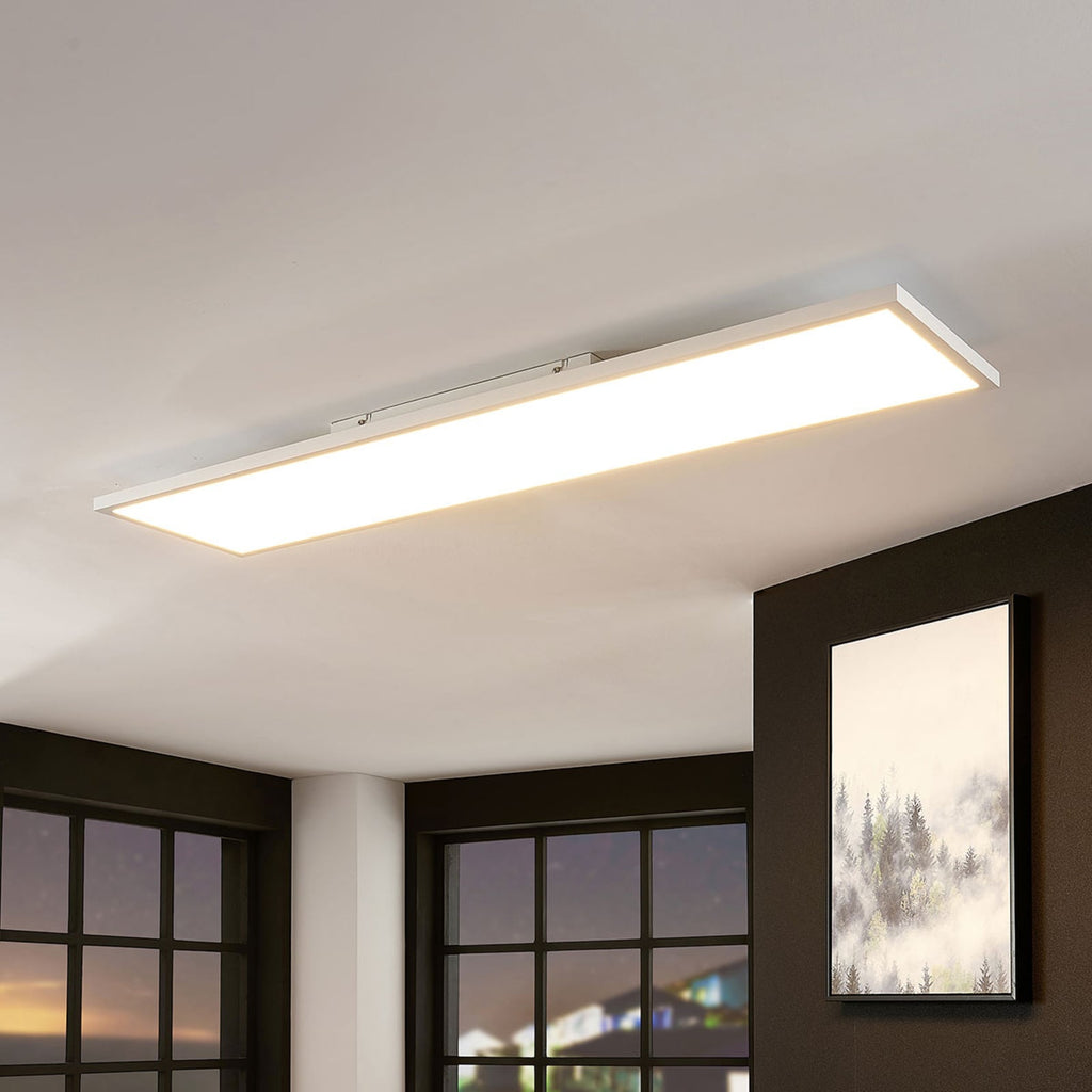 LED-panel Brenda CCT RGB dimbar 120x30 cm bakside