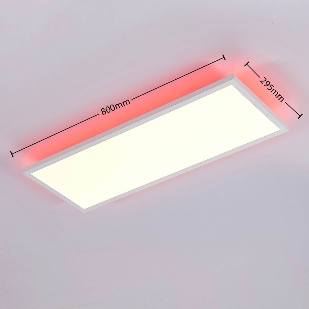 LED-panel Brenda CCT RGB dimbar sideprofil