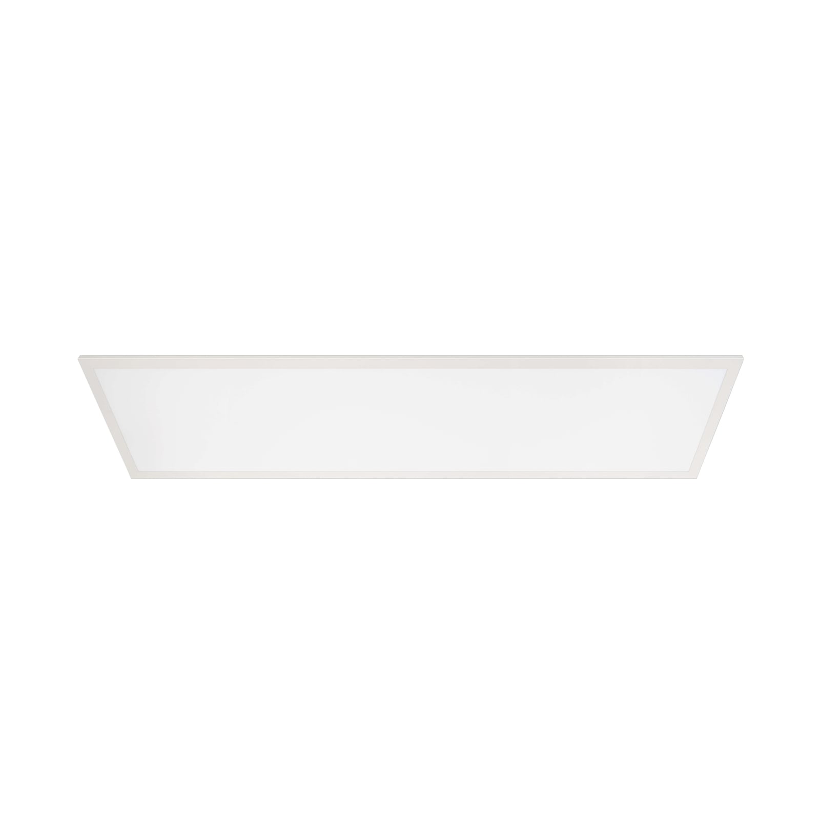 LED-panel CCT 119,5x29,5 cm 36W 4320 lm hvit forfra