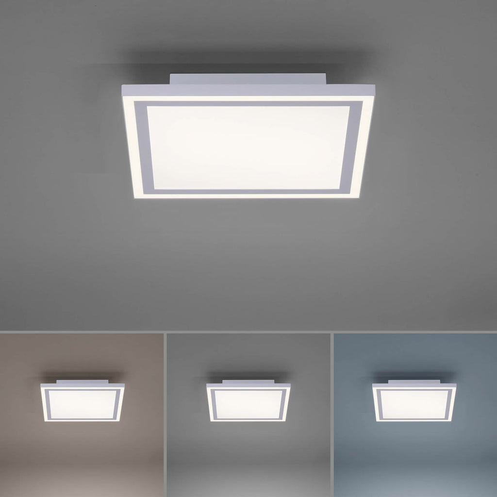 LED-panel Edging 31x31 cm CCT dimbar med fjernkontroll detalj
