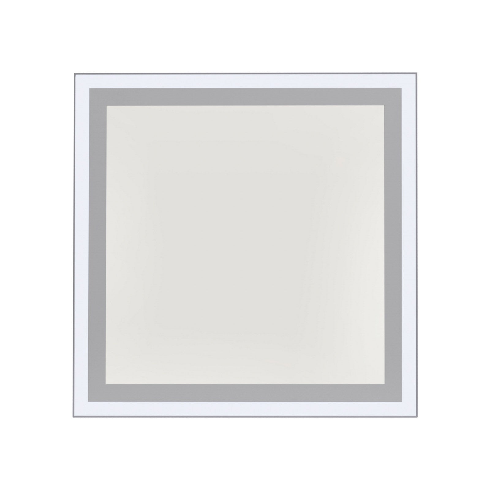 LED-panel Edging 31x31 cm CCT dimbar med fjernkontroll lyser opp rom