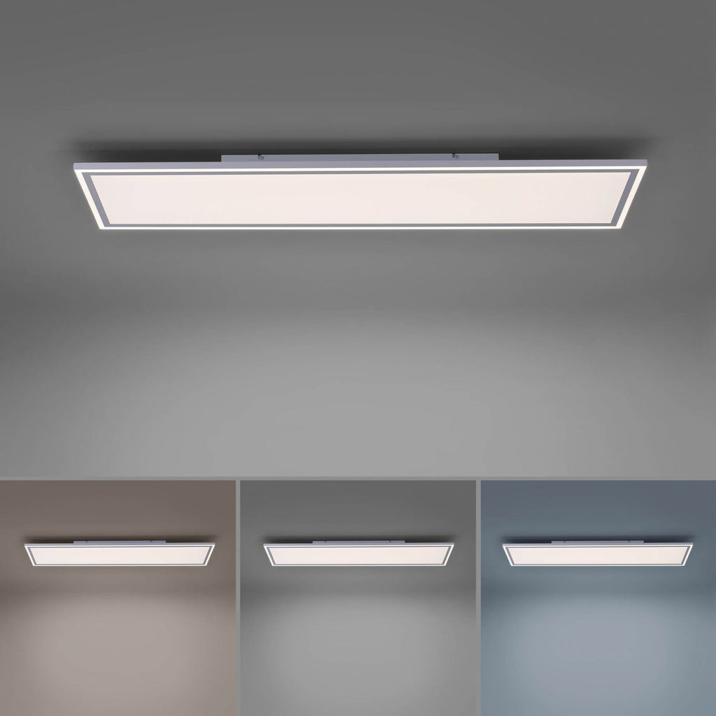 LED-panel Edging dimbar CCT 121x31 cm 60W med fjernkontroll forfra