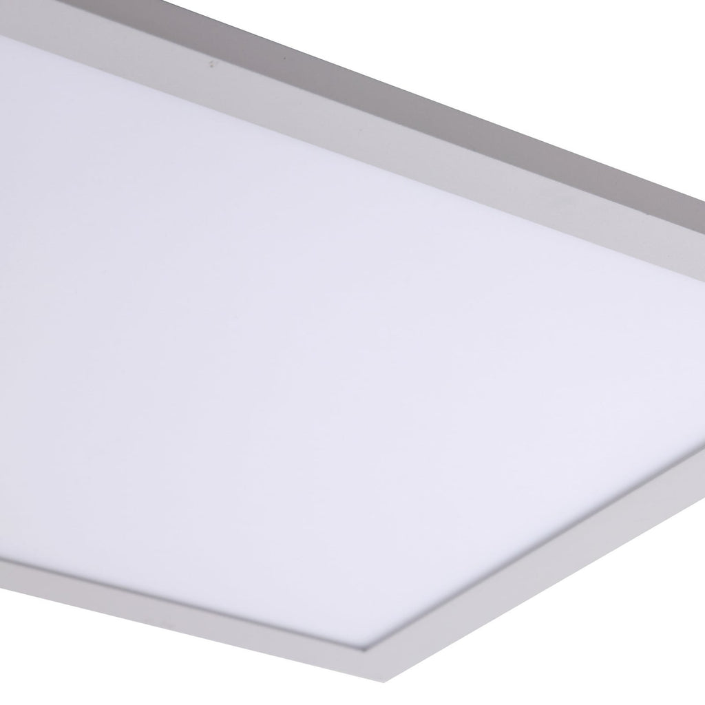 LED-panel Enhife hvit aluminium 30x30 cm 4000K 14W sideprofil