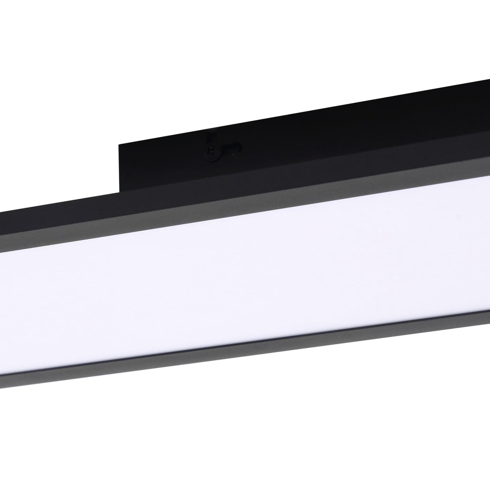 LED-panel Enhife svart 80x20 cm 21W 4000K lyser opp rom