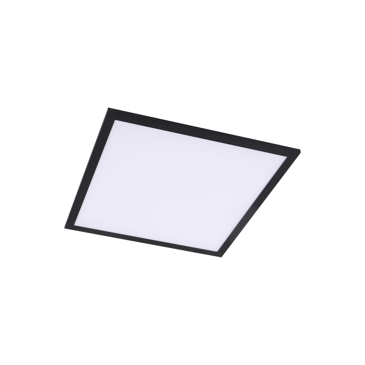 LED-panel Enhife svart aluminium 40x40 cm detalj av ramme