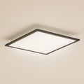 LED-panel Enhife svart aluminium 40x40 cm front