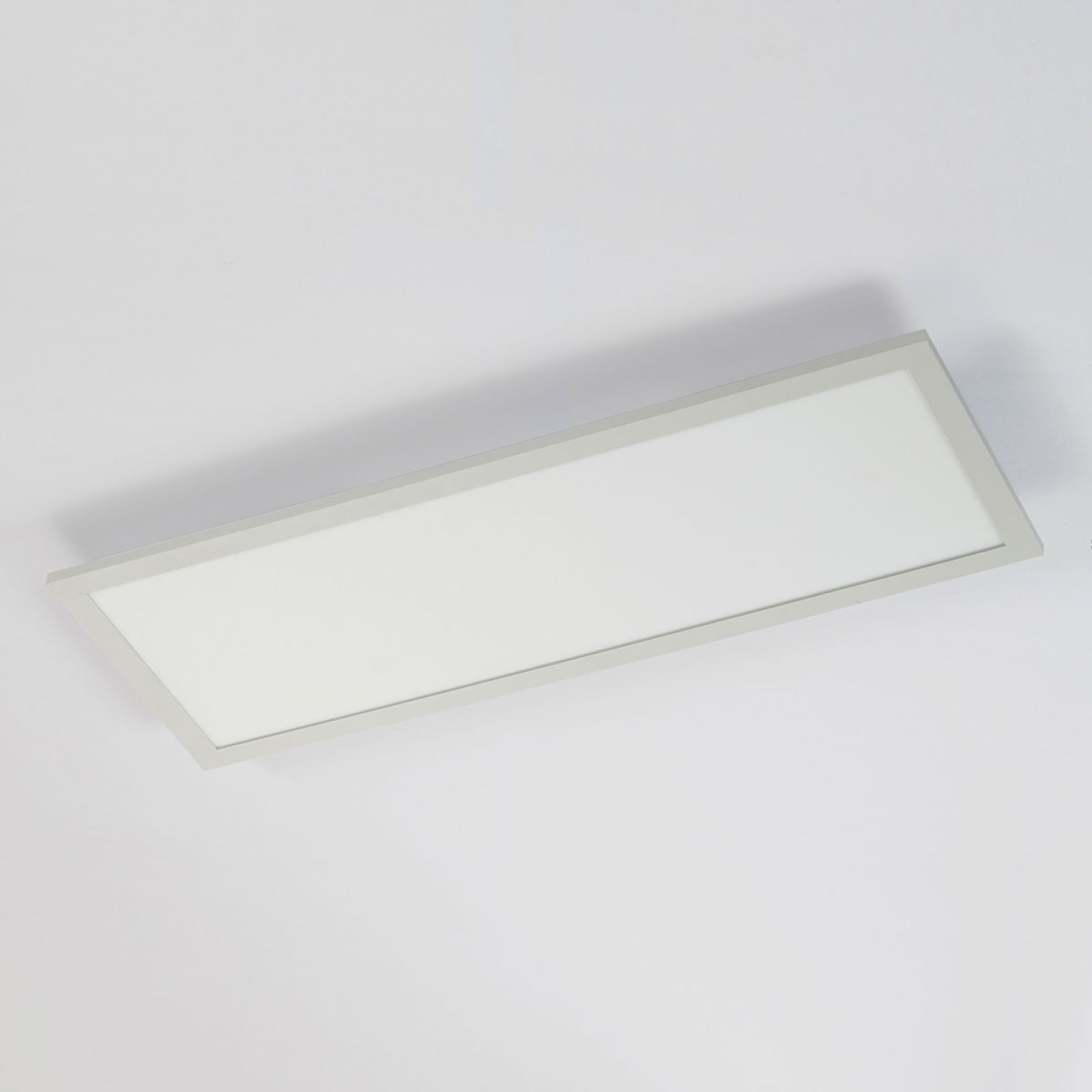 LED-panel Enja dimbar hvit 79,5x29,5 cm 38W varmhvit montert i rom