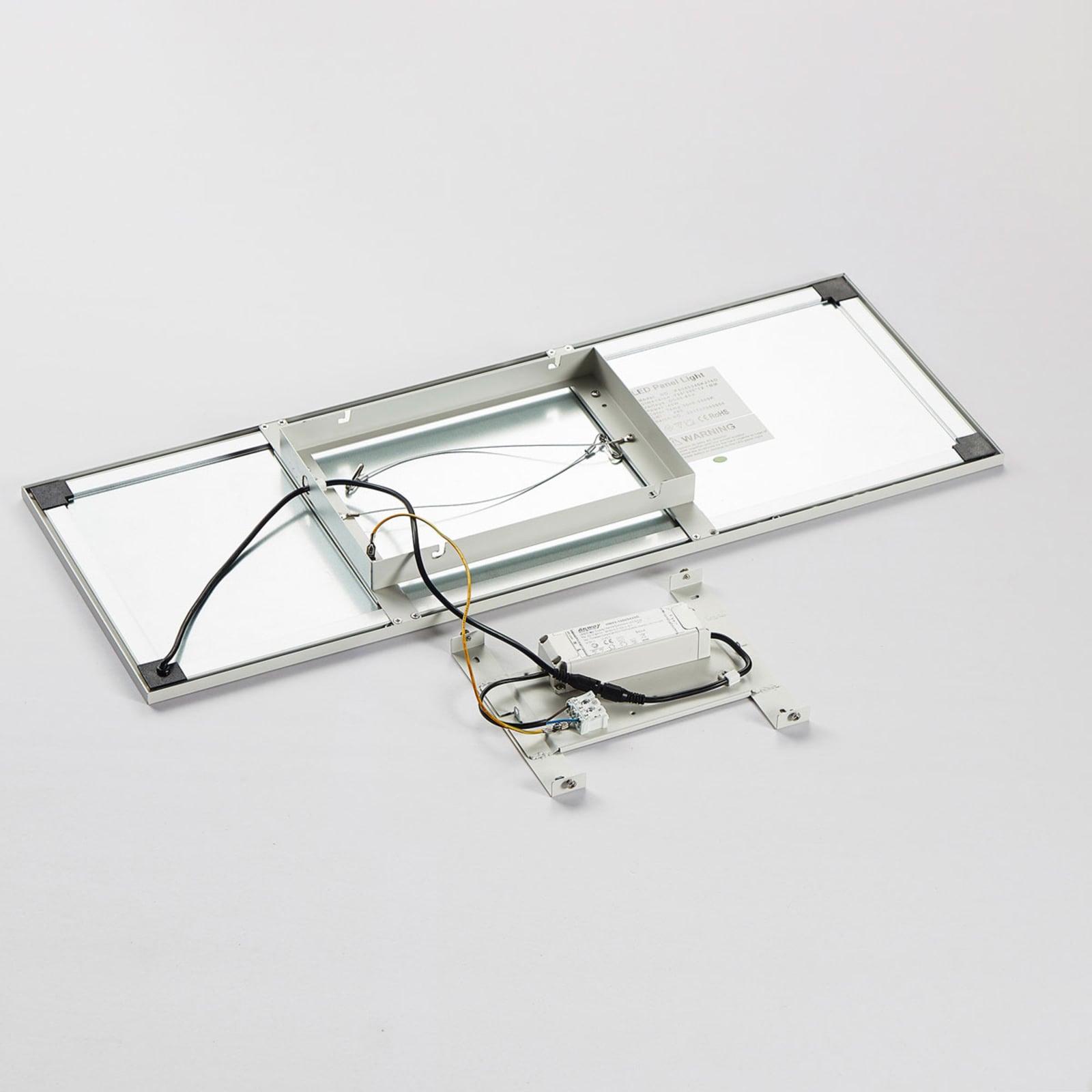 LED-panel Enja dimbar hvit 79,5x29,5 cm 38W varmhvit hurtigklemme