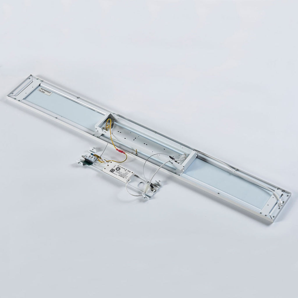 LED-panel Enora hvit aluminium lysfordeling