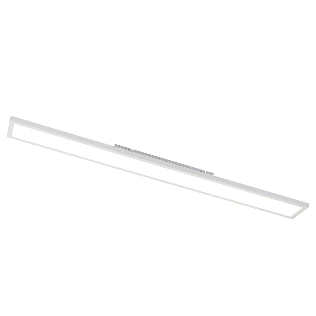 LED-panel Enora hvit aluminium montert i kontor