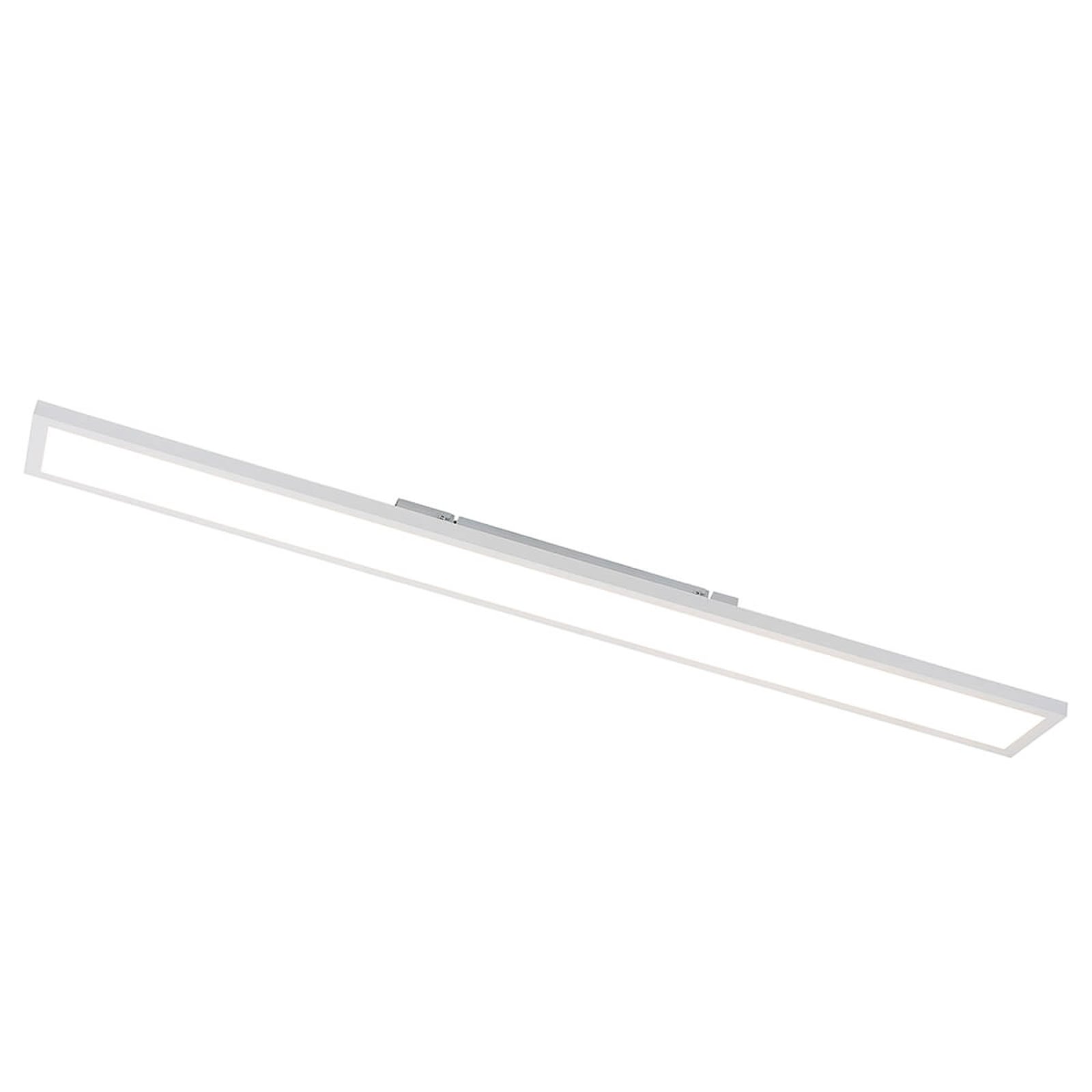 LED-panel Enora hvit aluminium montert i kontor