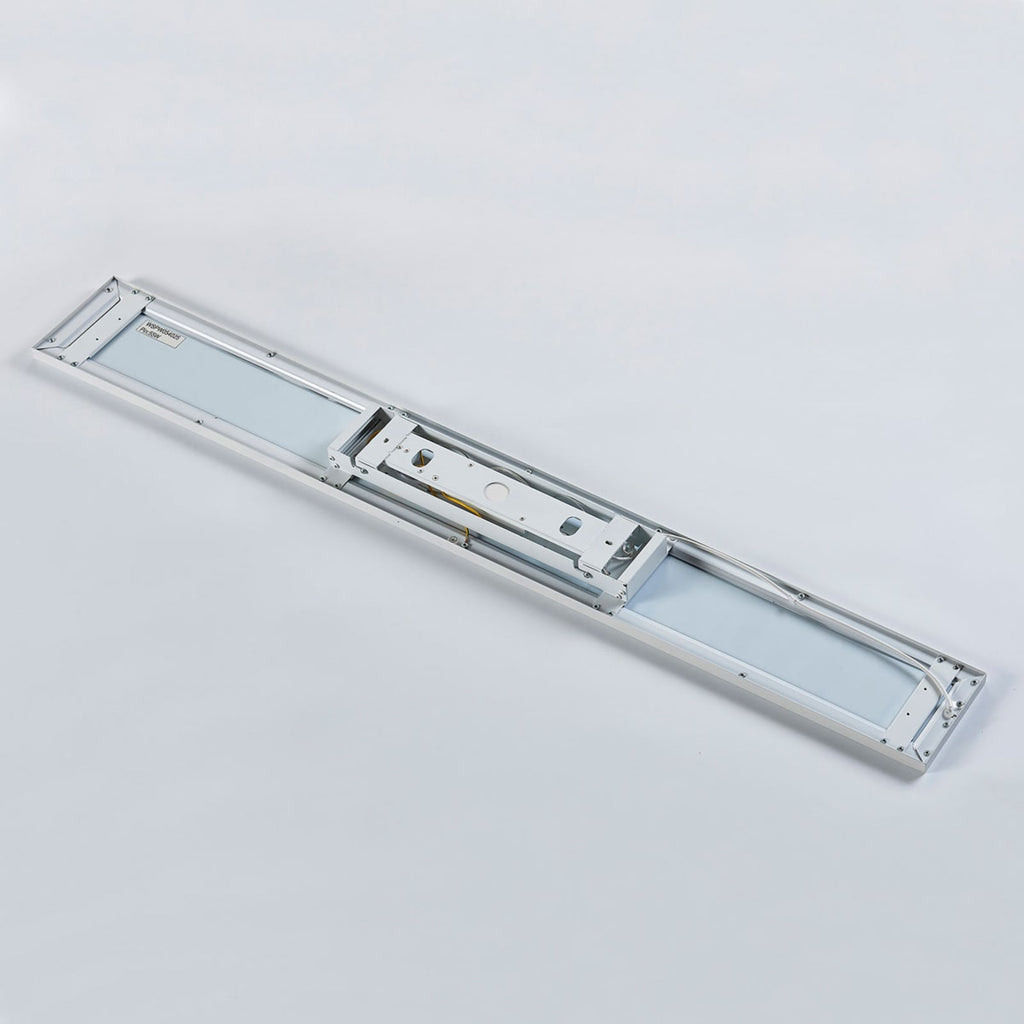 LED-panel Enora hvit aluminium sideprofil