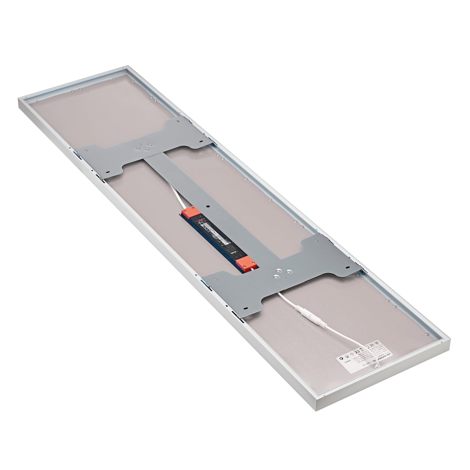 Montert LED-panel Fled 120x30 cm 36W 4000K nøytralhvit i tak