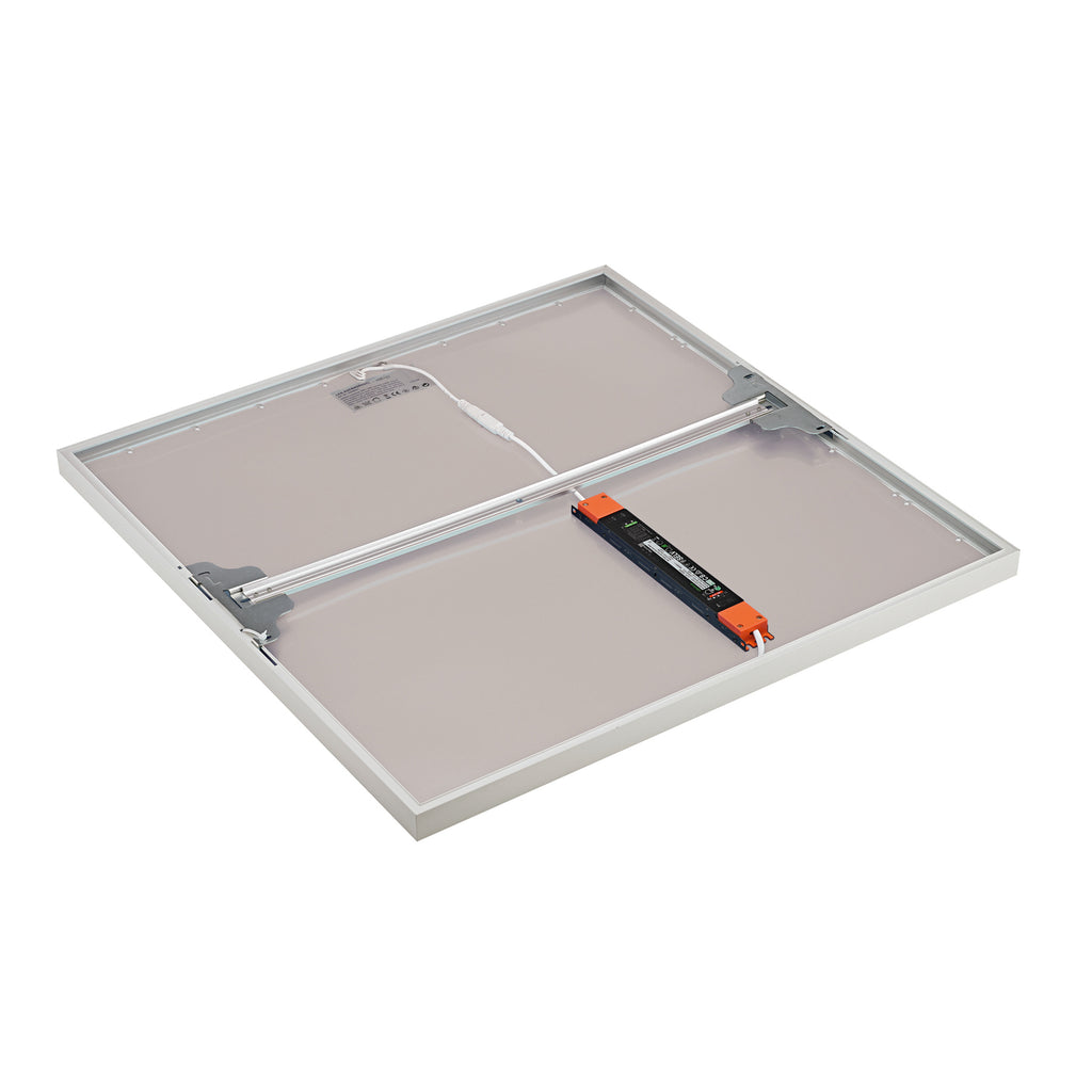 LED-panel Fled 62x62 cm 36W 4000K nøytralhvit montert i tak