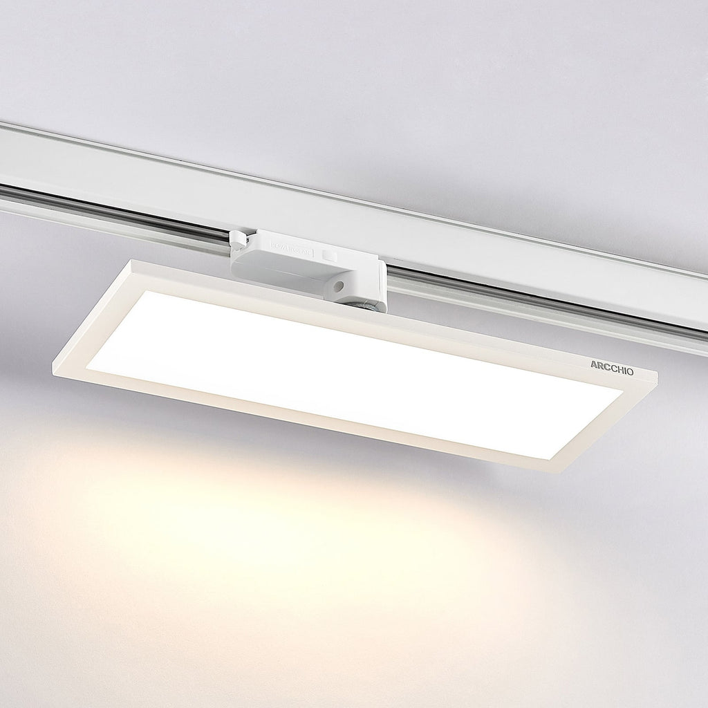 LED-panel Hairis for 3-fase skinne hvit 30 cm forfra