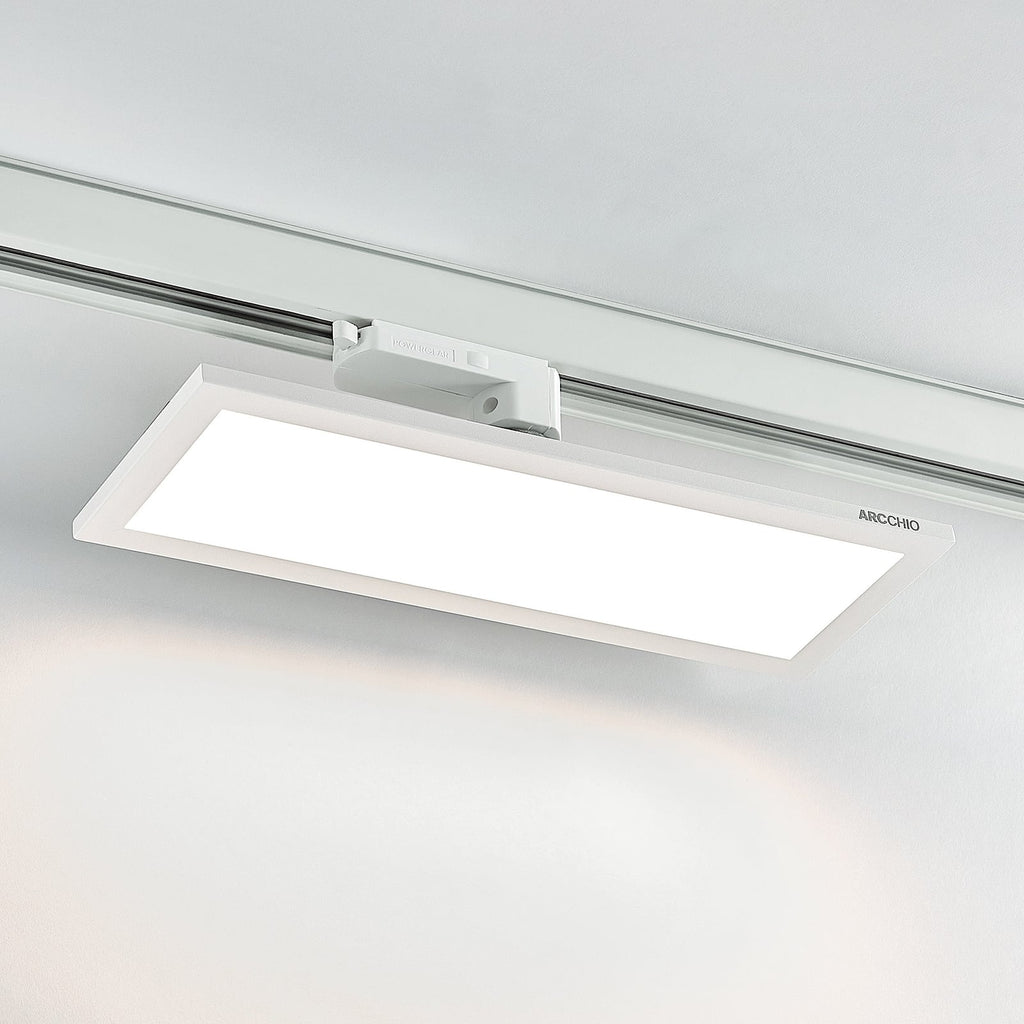 LED-panel Hairis for 3-fase skinne hvit 30 cm forfra
