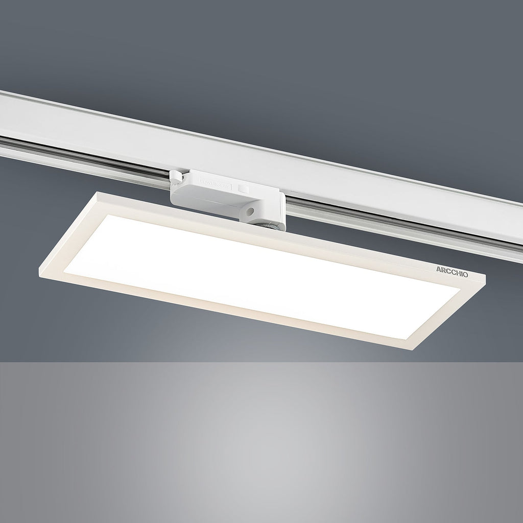LED-panel Hairis for 3-fase skinne hvit 30 cm side