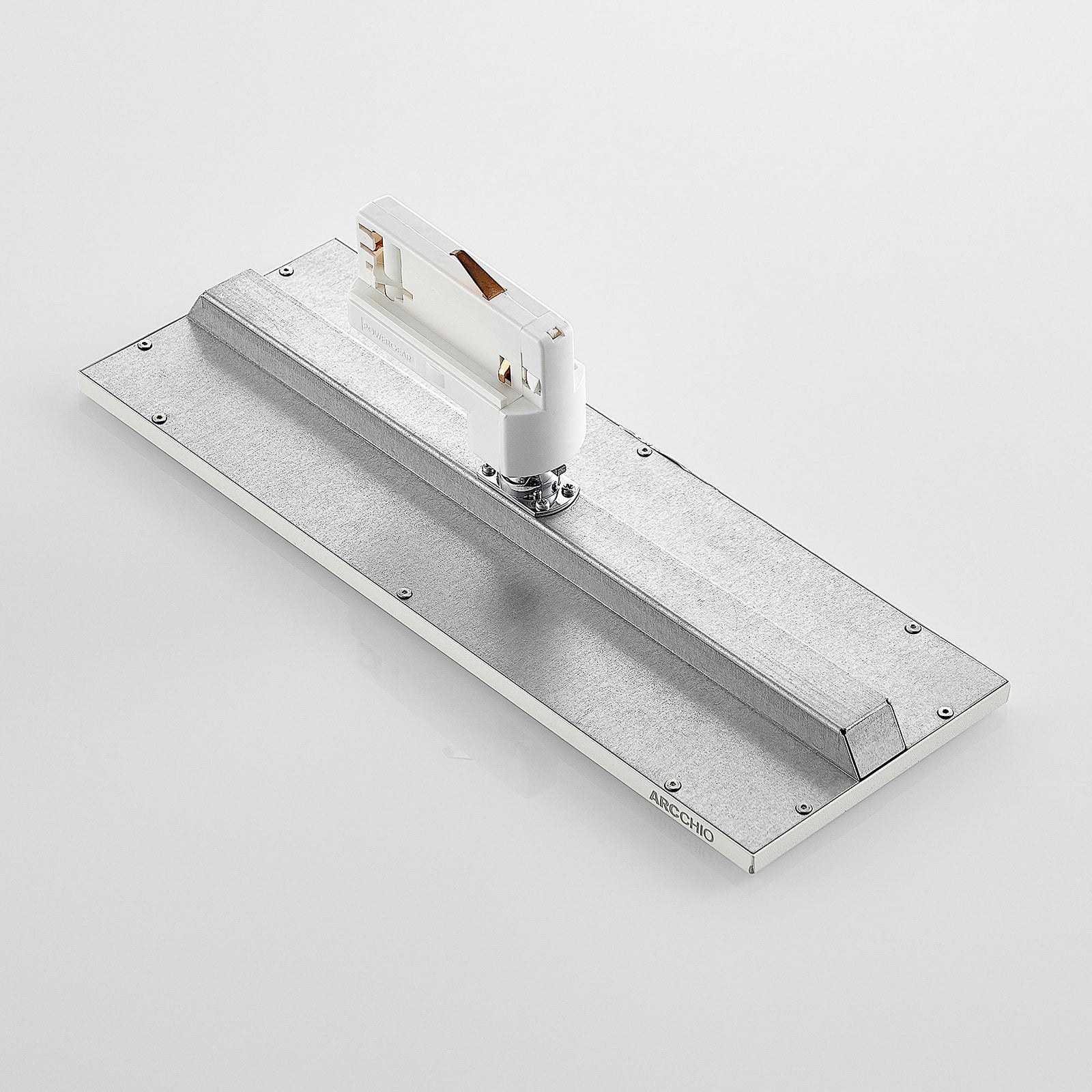 LED-panel Hairis for 3-fase skinne hvit 30 cm monteringsdetaljer