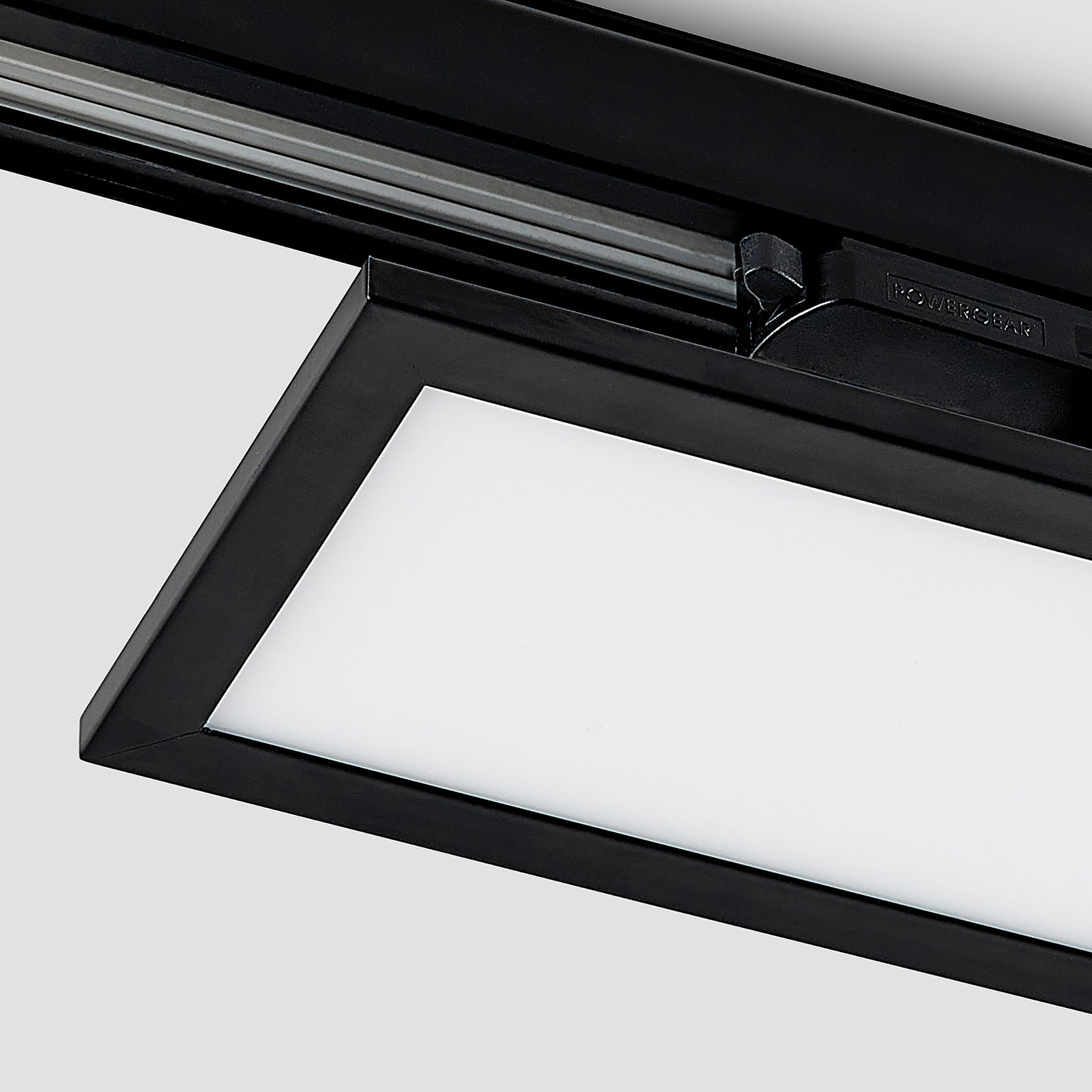 LED-panel Hairis svart 3-fase skinne 30 cm justerbar vinkel