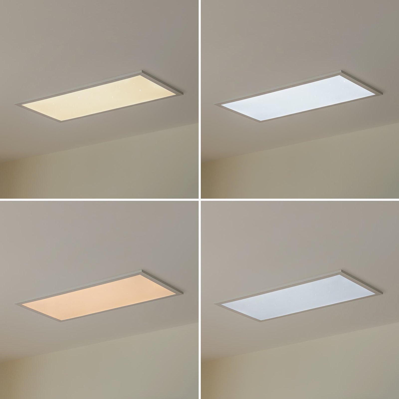 LED-panel Kenma CCT 60x30 cm dimbar med fjernkontroll og inkludert tilbehør
