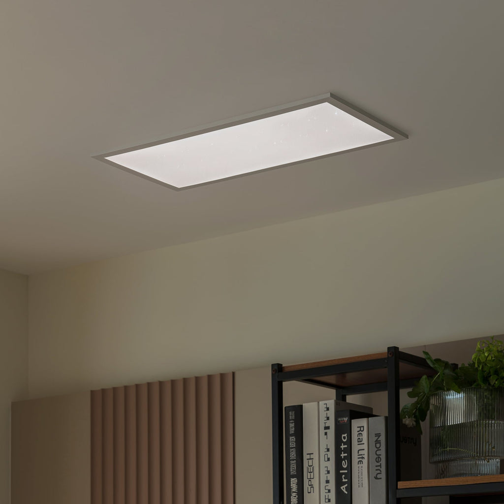 Bakside LED-panel Kenma CCT 60x30 cm dimbar med fjernkontroll