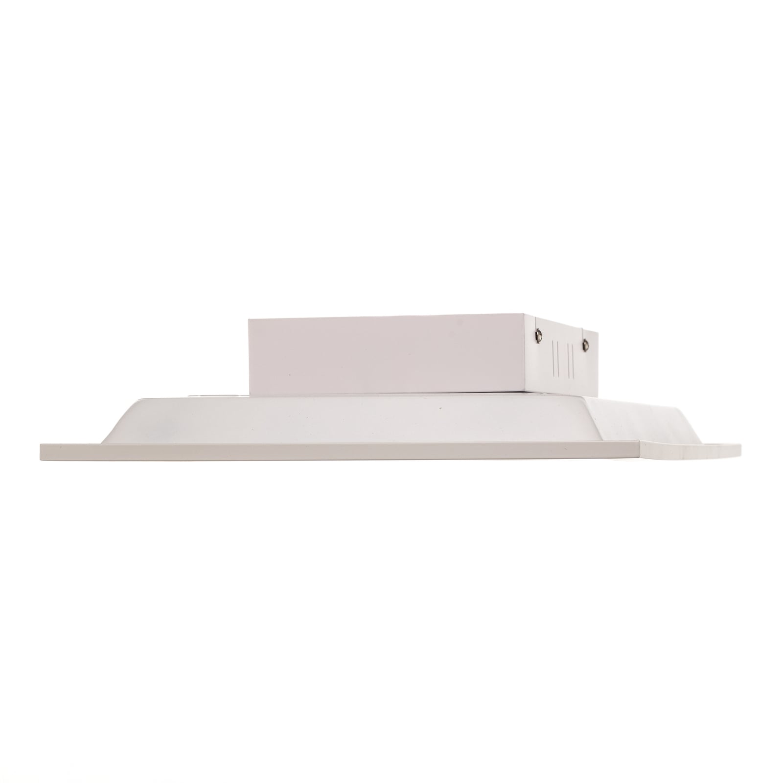 Nærbilde av diffusor med stjernetreffekt på LED-panel Kenma CCT 60x30 cm dimbar med fjernkontroll