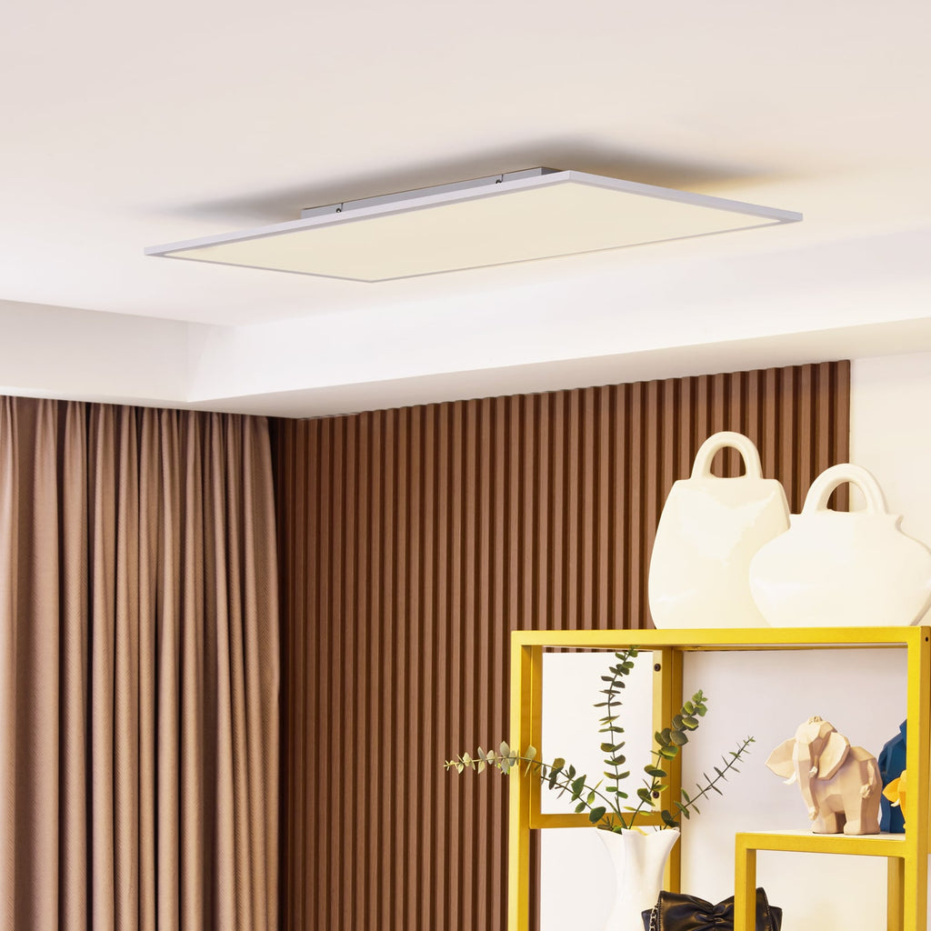 LED-panel Lamin CCT dimbar hvit 80x40 cm med fjernkontroll forfra