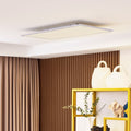 LED-panel Lamin CCT dimbar hvit 80x40 cm med fjernkontroll forfra