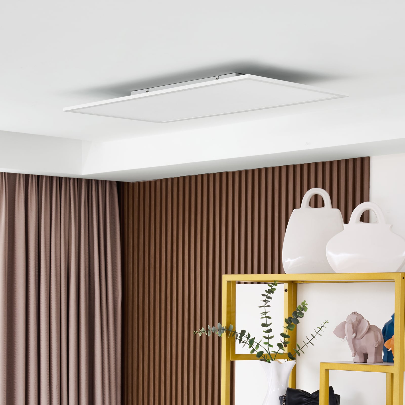 LED-panel Lamin CCT dimbar hvit 80x40 cm med fjernkontroll bakside