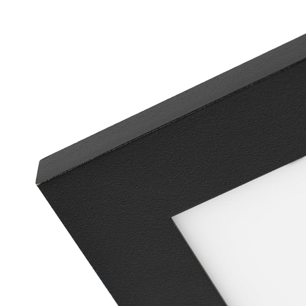 LED-panel Lamin dimbar CCT fjernkontroll 30 cm svart med fjernkontroll