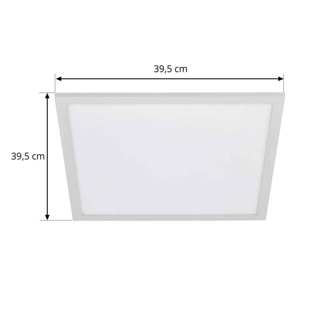 LED-panel Lamin dimbar CCT hvit 40 cm med fjernkontroll nærbilde